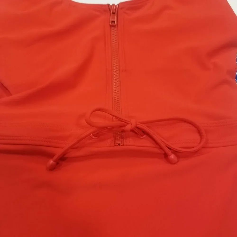 Skinny Dippers by Miraclesuit Jippa Zip Lock One-Piece Swimsuit Size Small - Picture 11 of 11